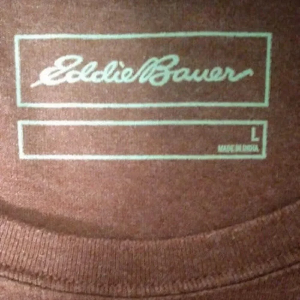 Eddie Bauer Born to Roam VW Bus 60's 70's Camper Van T-Shirt Men's Size L - Picture 8 of 10